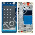 Рамка дисплея Huawei P8 Lite (ALE-L02/ALE-L04/ALE-L21/ALE-L23/ALE-UL00/ALE-TL00) в сборе с кнопками и сеткой Золотая