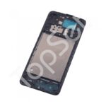 Рамка дисплея Samsung A022G (A02) Черный (возможен дефект ЛКП)