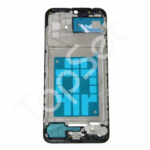 Рамка дисплея Samsung A037F (A03s) Черная (возможен дефект ЛКП)