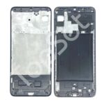 Рамка дисплея Samsung A705F (A70) Черная (возможен дефект ЛКП)
