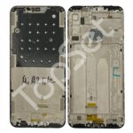 Рамка дисплея Xiaomi Redmi 6 Pro/Mi A2 Lite/Redmi6 Pro/MiA2 Lite/Redmi6pro/MiA2lite Черная - ОРИГИНАЛ-СНЯТЫЙ (АКЦИЯ) (-30%)