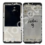 Рамка дисплея Xiaomi Redmi 9 Черная - ОРИГИНАЛ-СНЯТЫЙ (АКЦИЯ) (-50%)