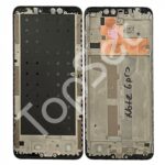 Рамка дисплея Xiaomi Redmi Note 6 Pro/Note6 Pro Черная - ОРИГИНАЛ-СНЯТЫЙ (АКЦИЯ) (-30%)