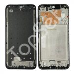 Рамка дисплея Xiaomi Redmi Note 8/Note 8 (2021) Черная (возможен дефект ЛКП)