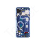 Рамка дисплея Xiaomi Mi 9/Mi9 Синяя - ОРИГИНАЛ-СНЯТЫЙ (надо выклеивать)