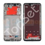 Рамка дисплея Xiaomi Redmi Note 8T в сборе с кнопками Белая - ОРИГИНАЛ-СНЯТЫЙ