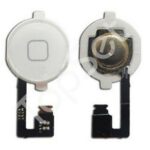 Шлейф iPhone 4S на кнопку HOME Белый