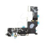 Шлейф iPhone 5C на системный разъем/разъем гарнитуры/микрофон Черный