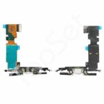 Шлейф iPhone 8 Plus/8Plus/8+ на системный разъем/микрофон Белый - ПРЕМИУМ