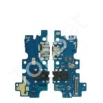 Шлейф Samsung A307F (A30s) плата системный разъем/разъем гарнитуры/микрофон - ОРИГИНАЛ