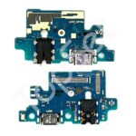 Шлейф Samsung A405F (A40) плата системный разъем/разъем гарнитуры/микрофон - ПРЕМИУМ
