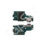 Шлейф Samsung G990E (S21 FE/S21FE/America/EU) плата на системный разъем/разъем SIM/микрофон - ПРЕМИУМ