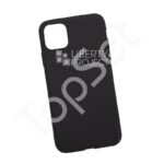 Силиконовый чехол "LP" iPhone 11 Pro Max/11Pro Max/11ProMax TPU (черный непрозрачный) европакет