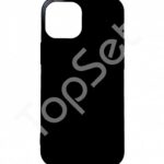 Силиконовый чехол "LP" iPhone 13 mini/13mini TPU (черный непрозрачный) европакет