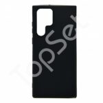 Силиконовый чехол "LP" Samsung Galaxy S22 Ultra/S22Ultra TPU (черный непрозрачный) европакет