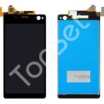 Дисплей Sony E5303/E5333 (C4/C4 Dual) в сборе с тачскрином Черный - ОРИГИНАЛ