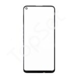 Стекло (переклей) Huawei P40 Lite E/Honor 9C сборе с OCA пленкой Черный - ОРИГИНАЛ (Mitsubishi)