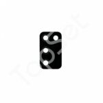 Стекло камеры Samsung A025F/A037F (A02s/A03s) Черный