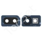 Стекло камеры Samsung A105F/A205F/A305F (A10/A20/A30) в рамке Черный