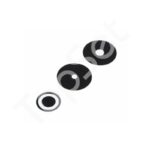 Стекло камеры Xiaomi Poco M6 4G (2404APC5FG) (3 шт.) Черный