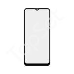 Стекло (переклей) + OCA Samsung A025G (A02S) Черный (162mm)