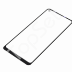 Стекло (переклей) + OCA Samsung A215F (A21) Черное