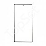 Стекло (переклей) + OCA Samsung Galaxy S22 Ultra/S22Ultra (S908B) Черный