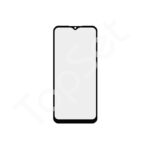 Стекло (переклей) + Пленка OCA Realme C21Y (RMX3261) Черный