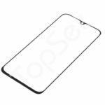 Стекло (переклей) + Пленка OCA Samsung A415F (A41) Черный