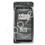 Стекло (переклей) + Пленка OCA Samsung J810F (J8 (2018)) Черный