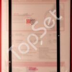 Стекло (переклей) Huawei MatePad SE 10.4" (AGS5-L09) в сборе с OCA пленкой Черное (MusttBy)