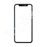 Стекло (переклей) iPhone 11/iPhone11 Черное