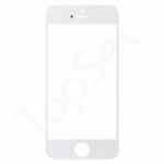 Стекло (переклей) iPhone 5/5G/5C/5S/SE Белое (АКЦИЯ) (-50%)