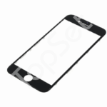 Стекло (переклей) iPhone 6/6G в сборе с рамкой Черное
