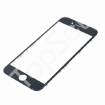 Стекло (переклей) iPhone 7/7G в сборе с рамкой Черное