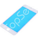 Стекло (переклей) iPhone 8/8G/SE (2020) Белое