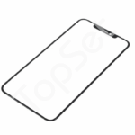Стекло (переклей) iPhone Xs Max/XsMax Черное (АКЦИЯ) (-50%)