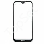 Стекло (переклей) Nokia 2.3  Черный