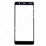 Стекло (переклей) Nokia 5.1 Черный