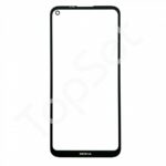 Стекло (переклей) Nokia 5.4 (TA-1337) Черный