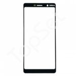Стекло (переклей) Nokia 7 Plus/7Plus/7+ Черный