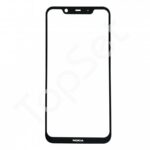 Стекло (переклей) Nokia 8.1 (DS TA-1119) Черный