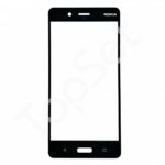 Стекло (переклей) Nokia 8  Черный