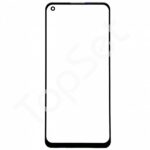 Стекло (переклей) Realme 8 Черный