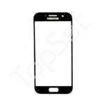 Стекло (переклей) Samsung A320F (A3 2017) Черный