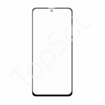 Стекло (переклей) Samsung A515F/M317F (A51/M31s) в сборе с OCA пленкой Черное - ОРИГИНАЛ (Mitsubishi)