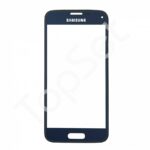 Стекло (переклей) Samsung G800F/G800H (S5 mini) Синее