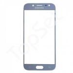 Стекло (переклей) Samsung J530F (J5 2017) Голубое