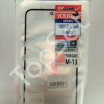 Стекло (переклей) Xiaomi 13 в сборе с OCA пленкой Черное (MusttBy) - ОРИГИНАЛ