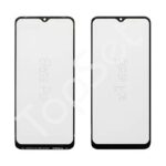 Стекло (переклей) Realme C30/Narzo 50i Prime в сборе с OCA пленкой Черный - ОРИГИНАЛ (Mitsubishi)